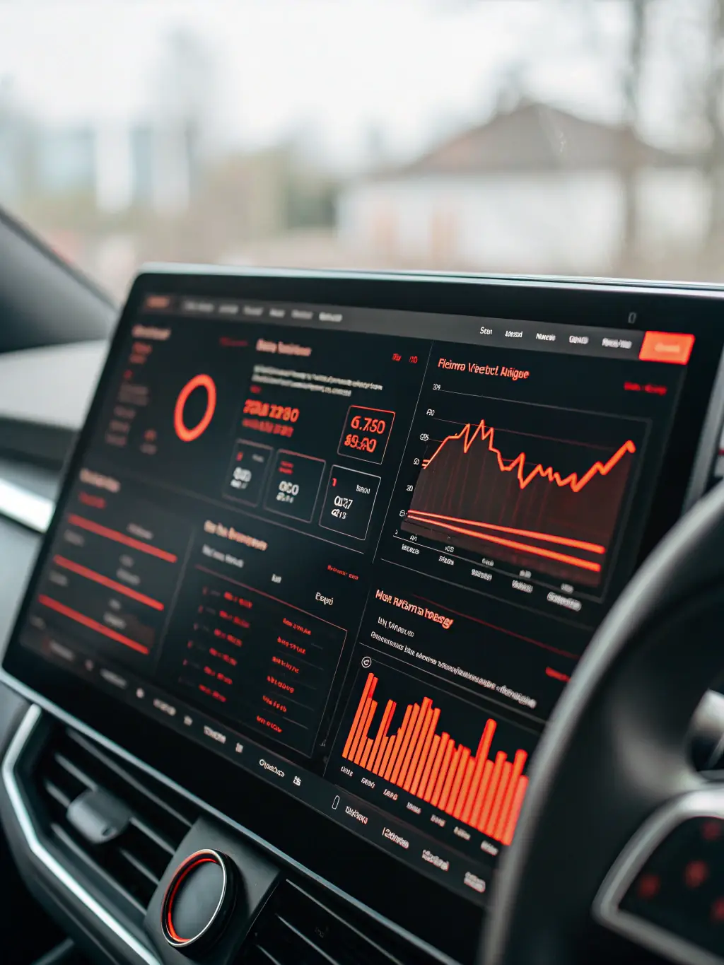 A digital dashboard displaying real-time inventory levels and order status, illustrating the power of inventory management tools.